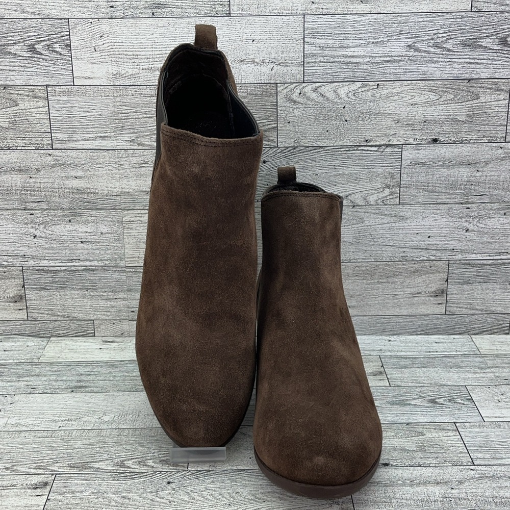 Skechers Lasso My Road Air Cooled Arch Fit Brown Suede‎ 167327 Women Size 10